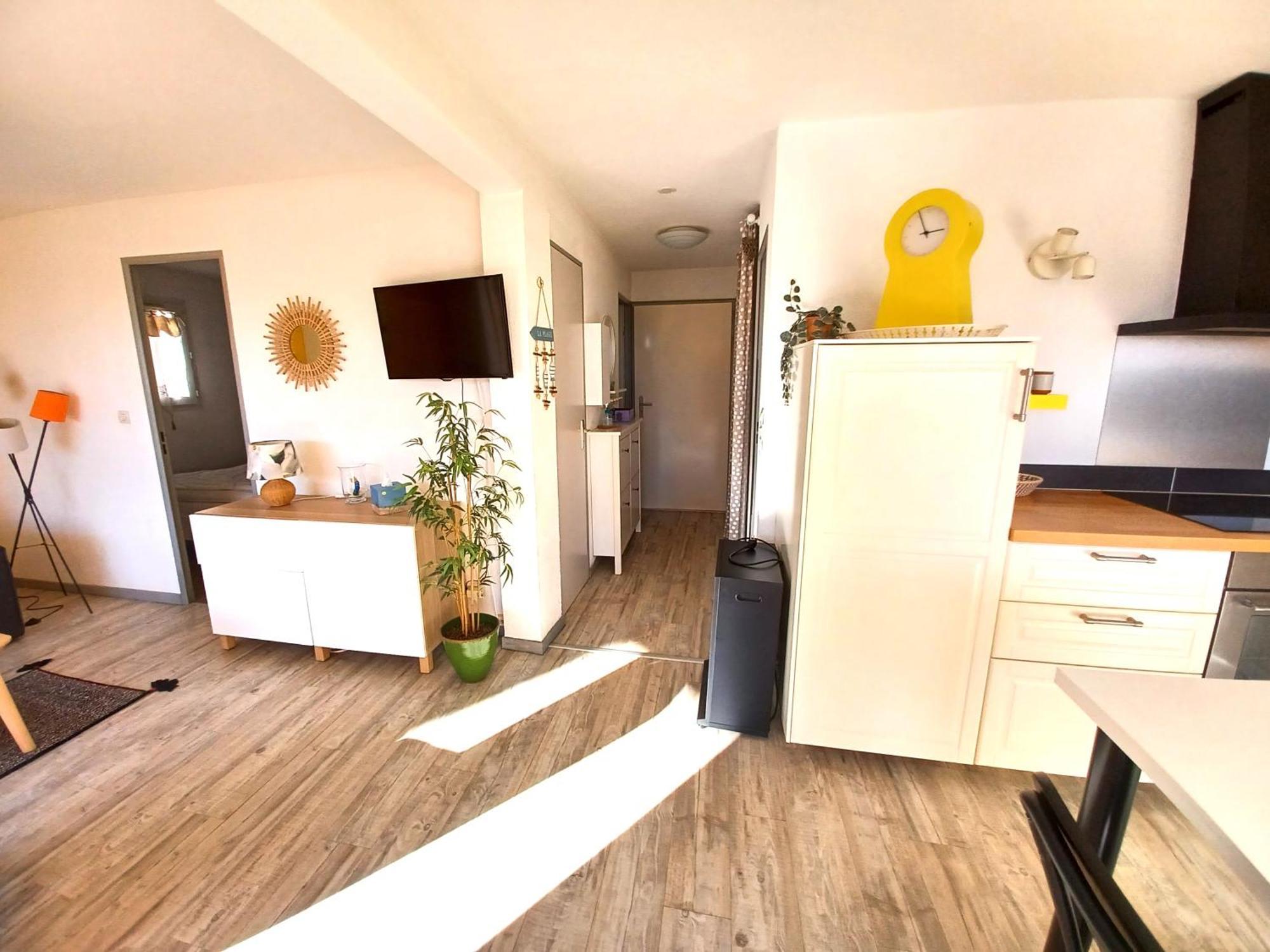 Plain-Pied Jardin 6 Personnes Clim Vue Mer Parking Wifi Terrasse Piscine Dans La Residence Saint-Pierre-la-Mer  ภายนอก รูปภาพ